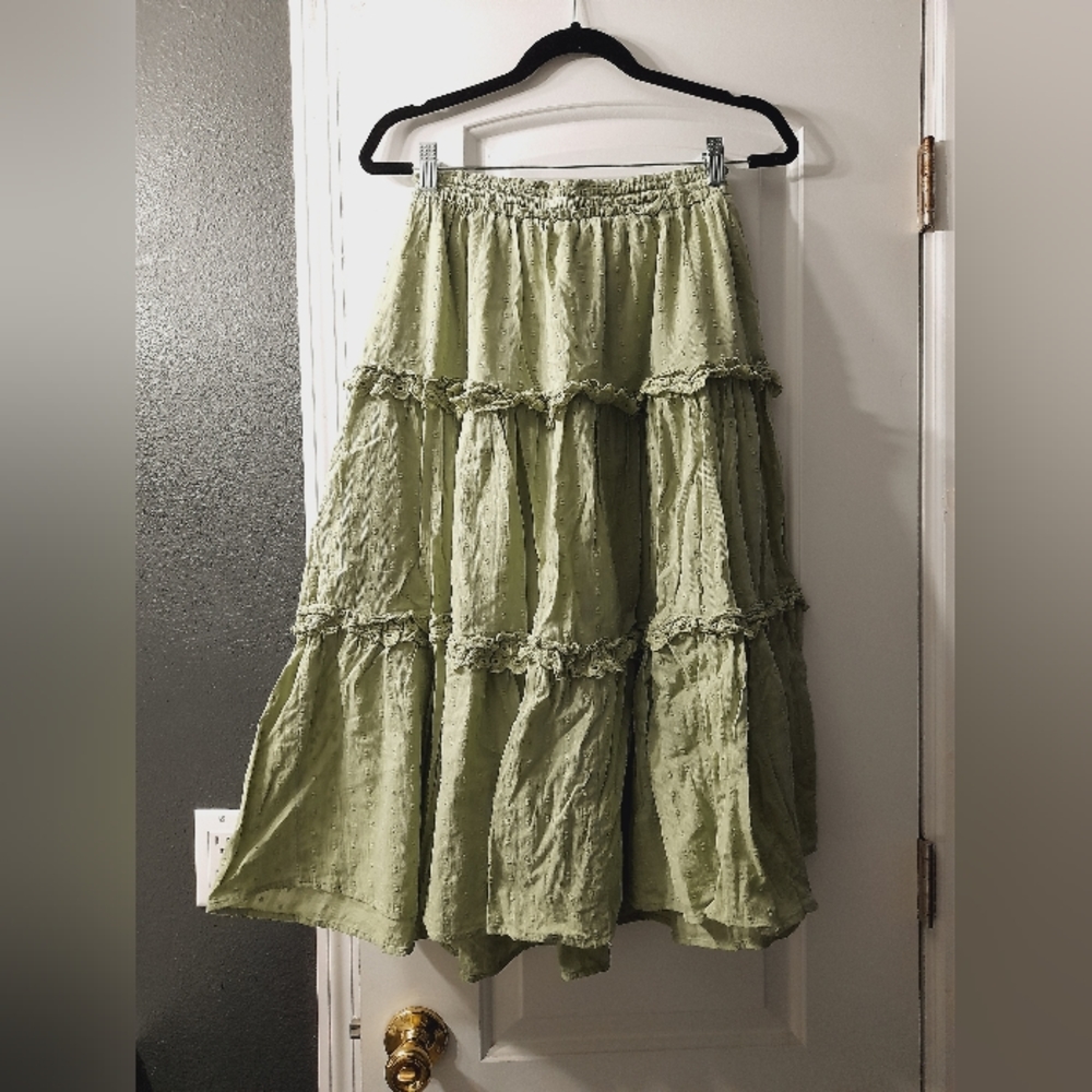 Mable green skirt size M